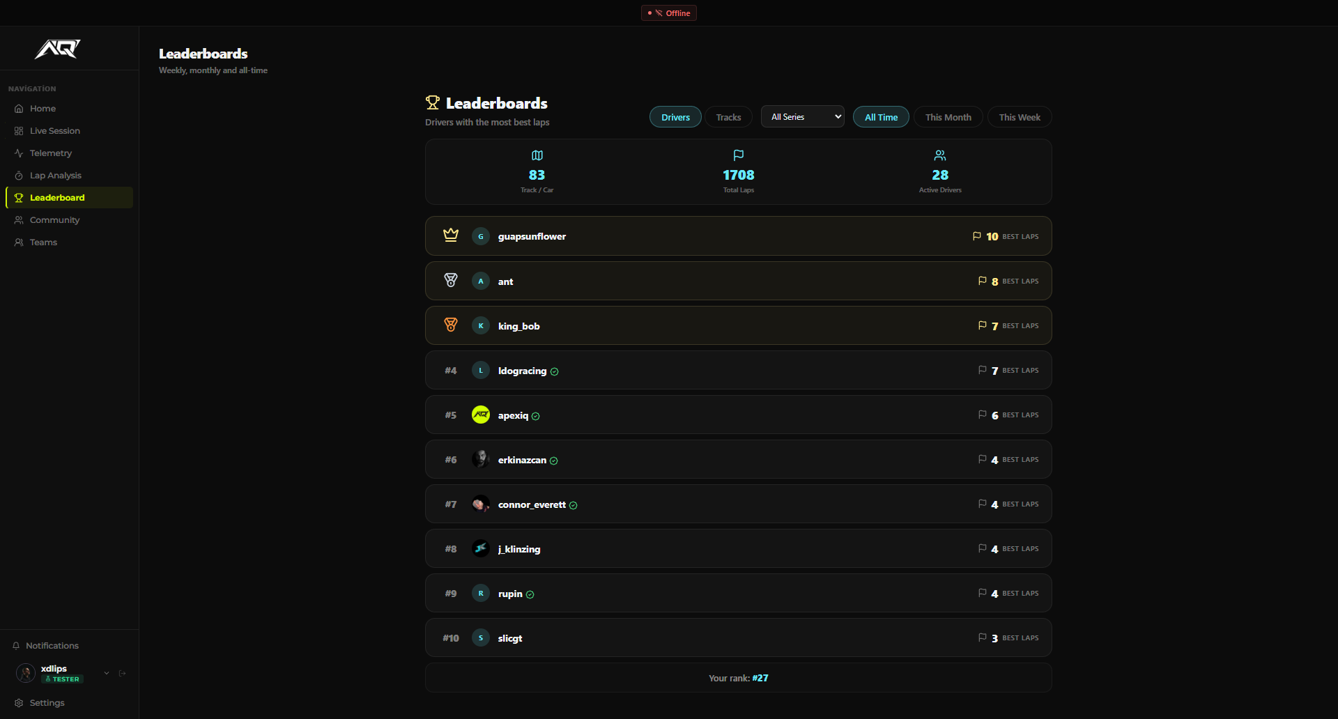 Leaderboard 1